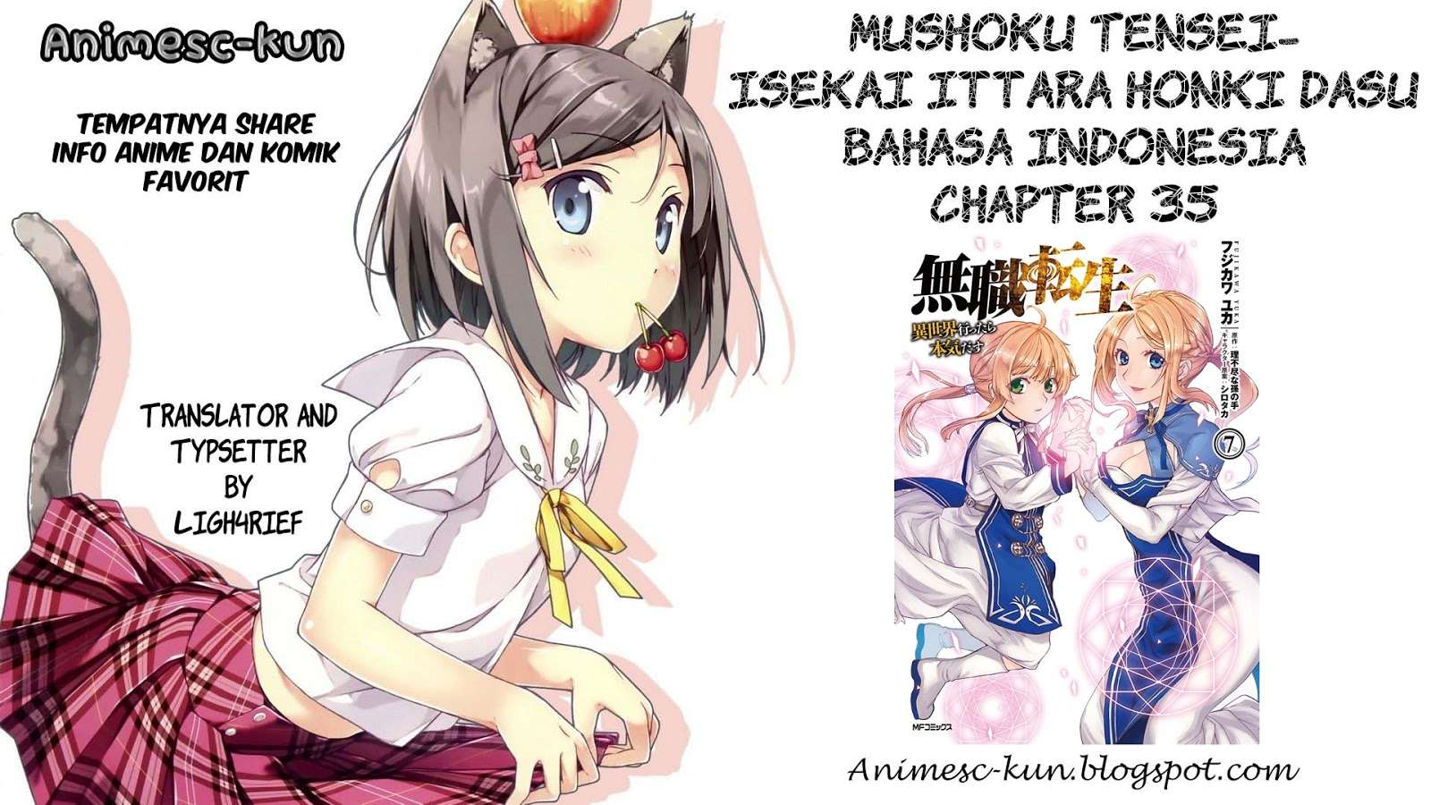 Baca Komik Mushoku Tensei: Isekai Ittara Honki Dasu Chapter 35 Gambar 1