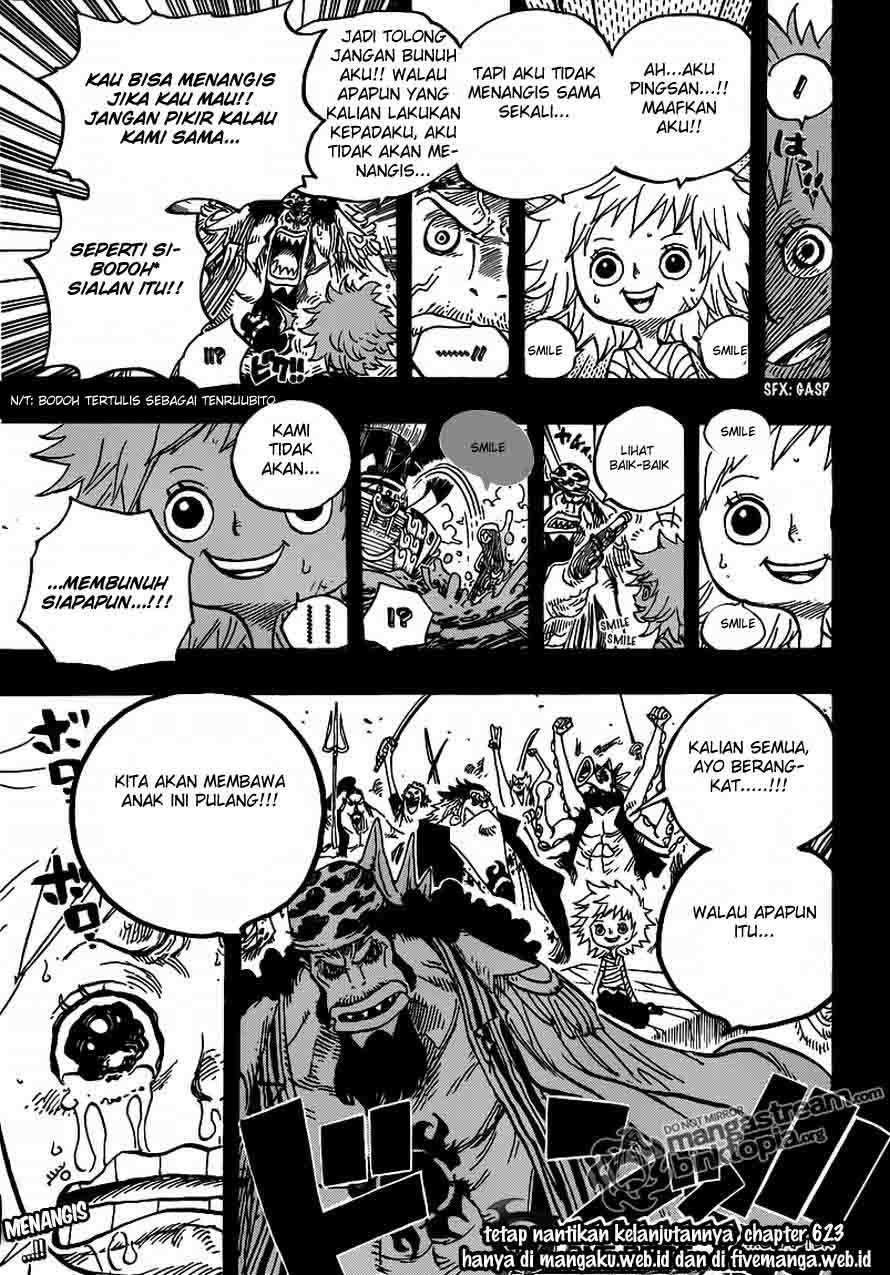 One Piece Chapter 622 Gambar 18
