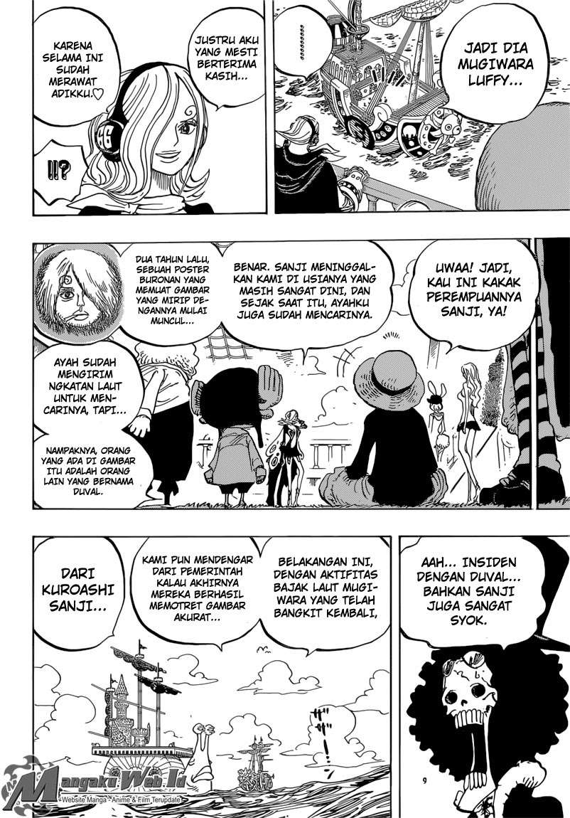 One Piece Chapter 826 Gambar 15