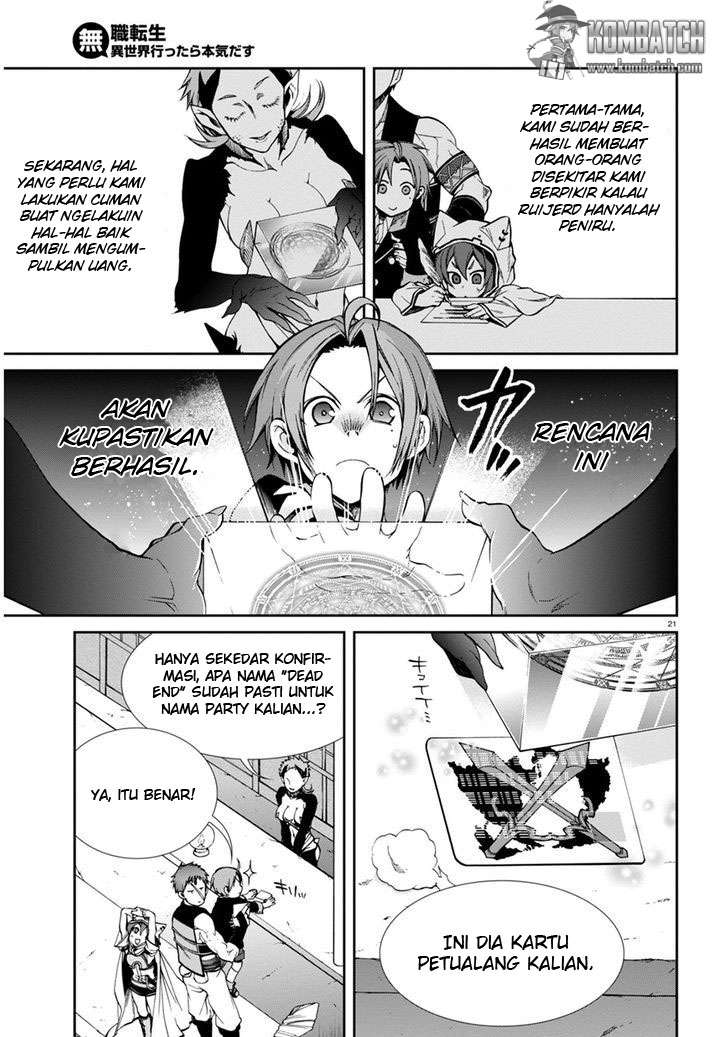 Mushoku Tensei: Isekai Ittara Honki Dasu Chapter 20 Gambar 21