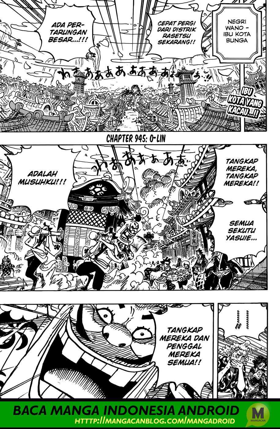 One Piece Chapter 945 Gambar 4