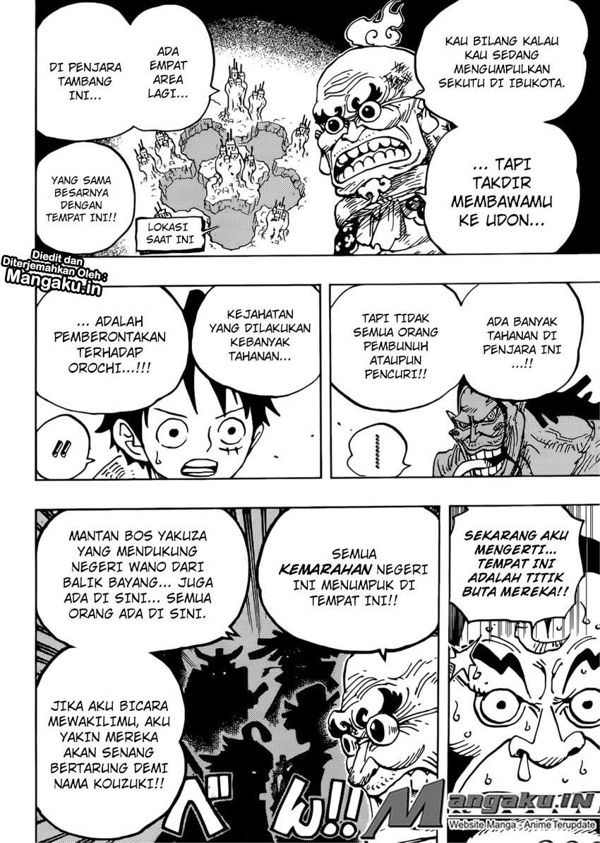 One Piece Chapter 940 Gambar 17