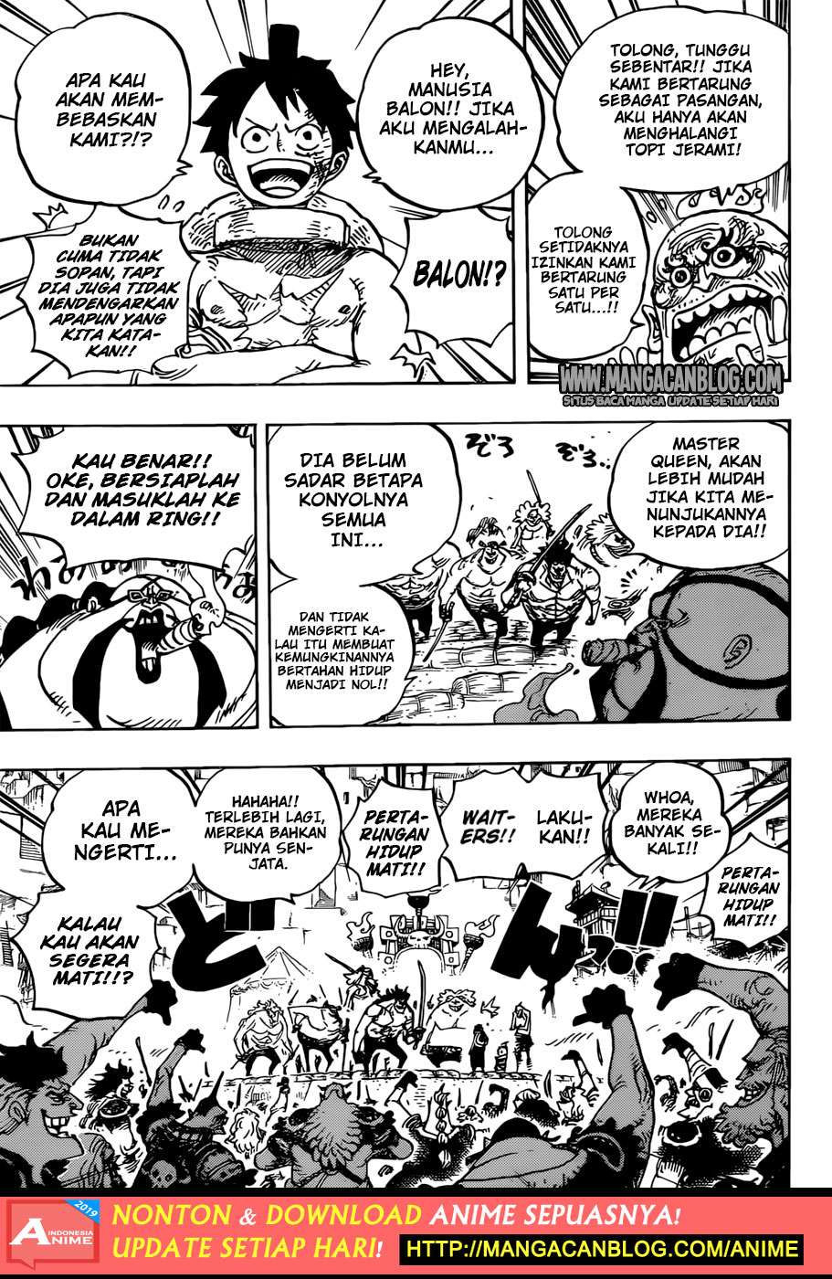 One Piece Chapter 936 Gambar 7