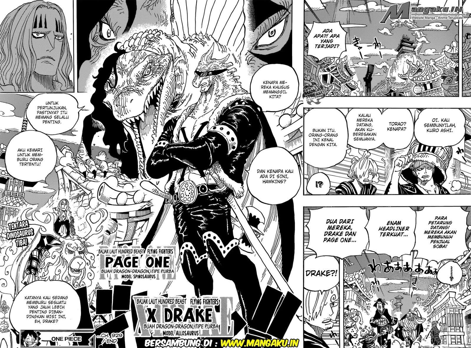 One Piece Chapter 929 Gambar 16