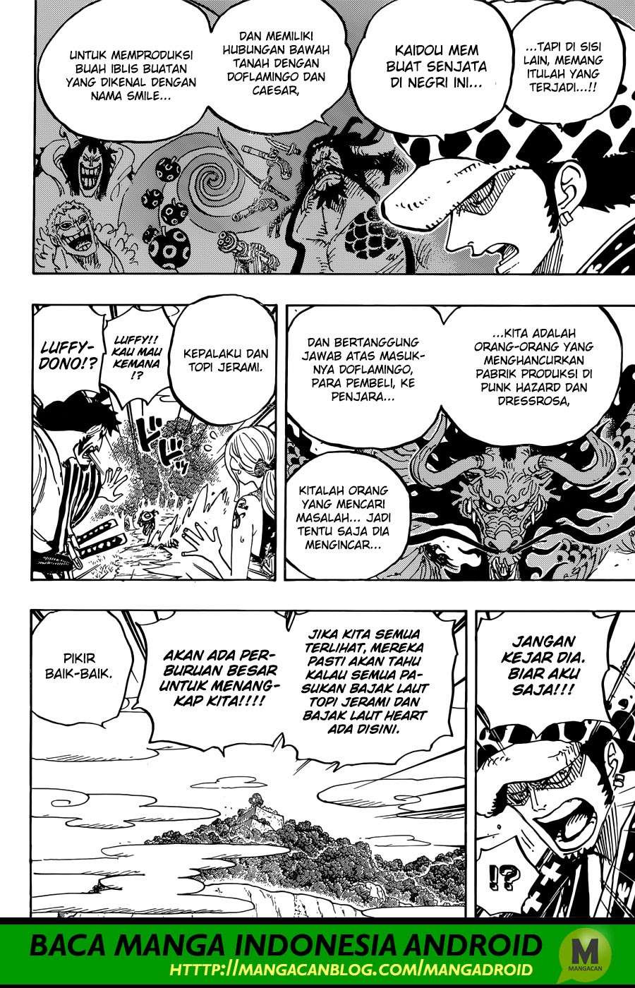One Piece Chapter 922 Gambar 5