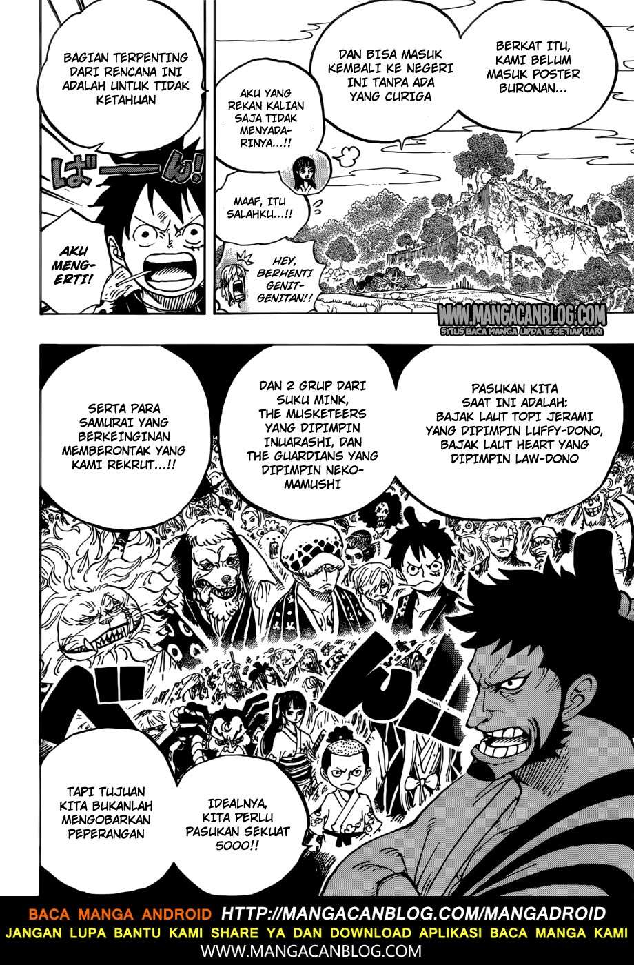 One Piece Chapter 920 Gambar 16