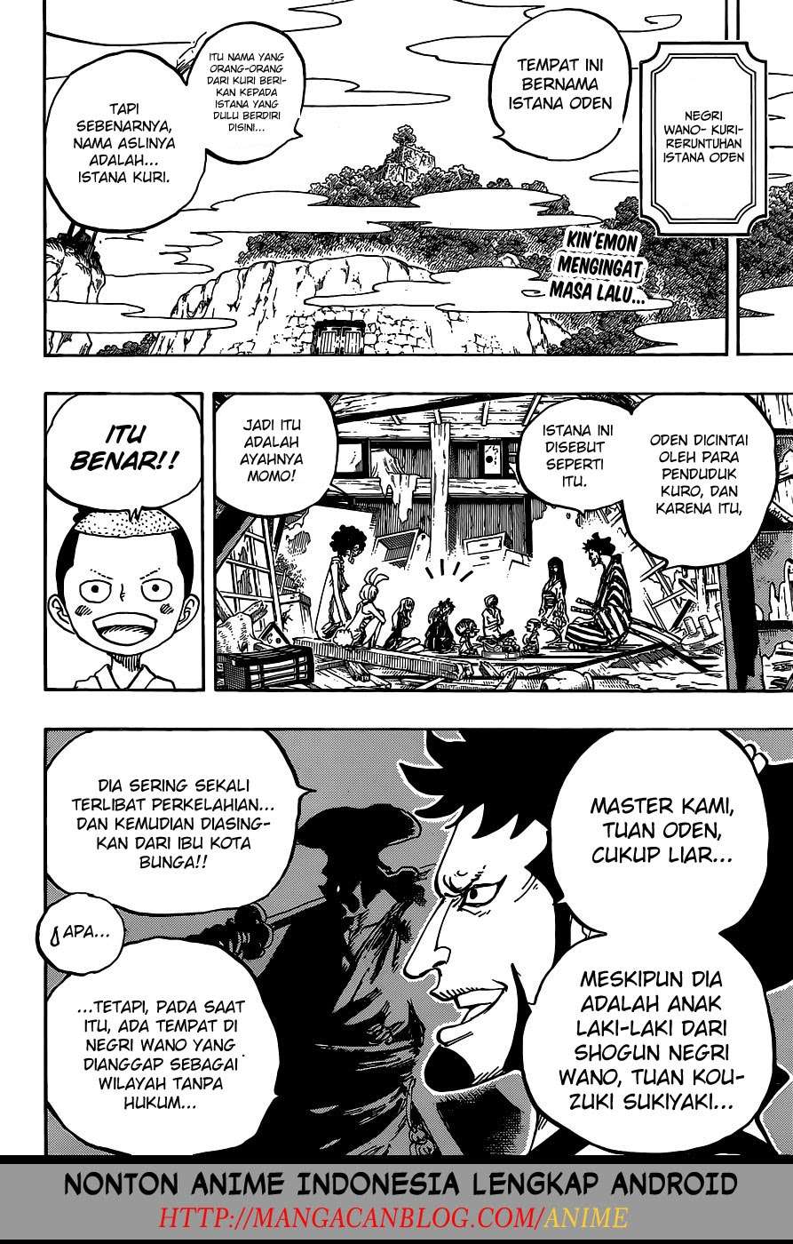 One Piece Chapter 920 Gambar 3