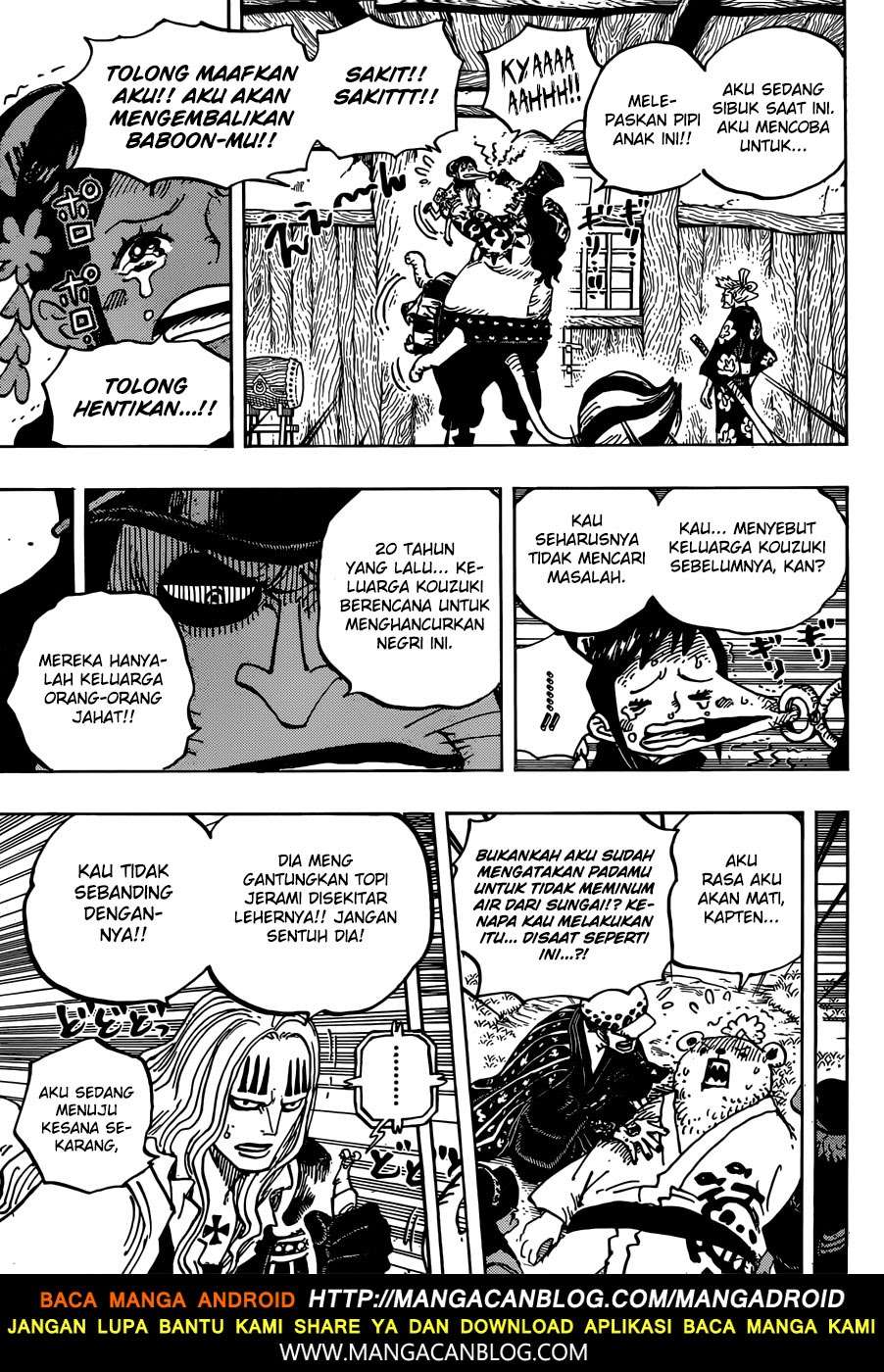 One Piece Chapter 916 Gambar 14