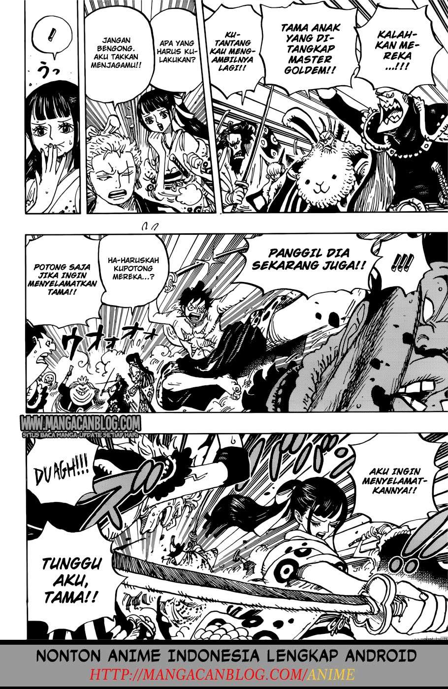 One Piece Chapter 916 Gambar 18