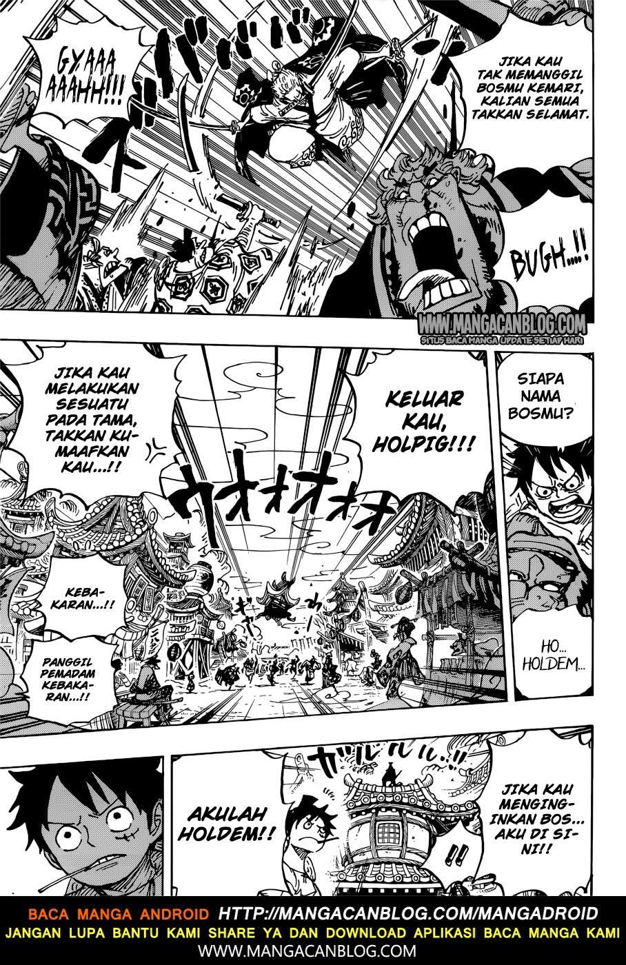 One Piece Chapter 916 Gambar 19