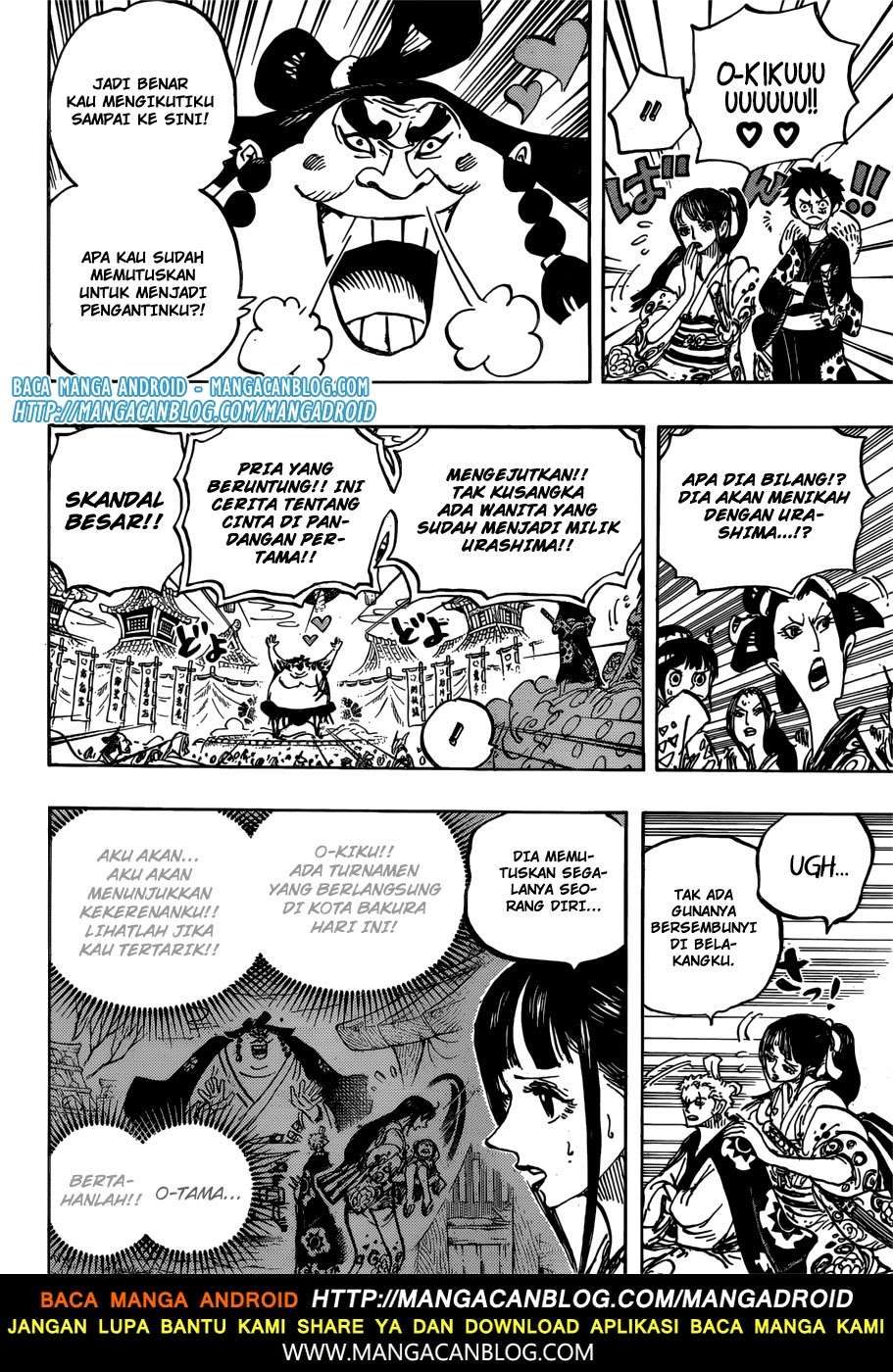 One Piece Chapter 915 Gambar 14