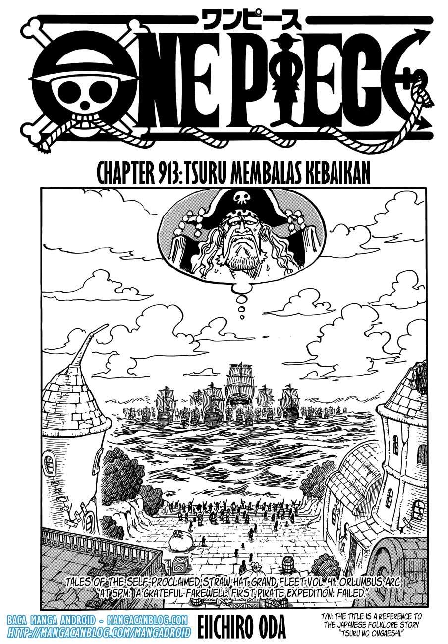Baca Manga One Piece Chapter 913 Gambar 2