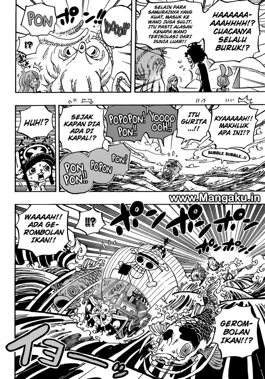 One Piece Chapter 910 Gambar 7
