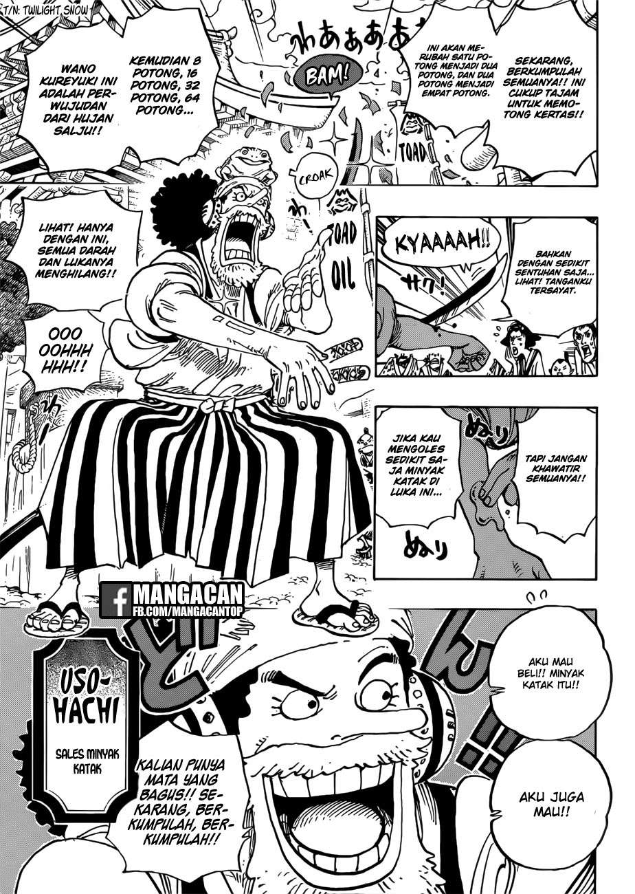 One Piece Chapter 909 Gambar 11