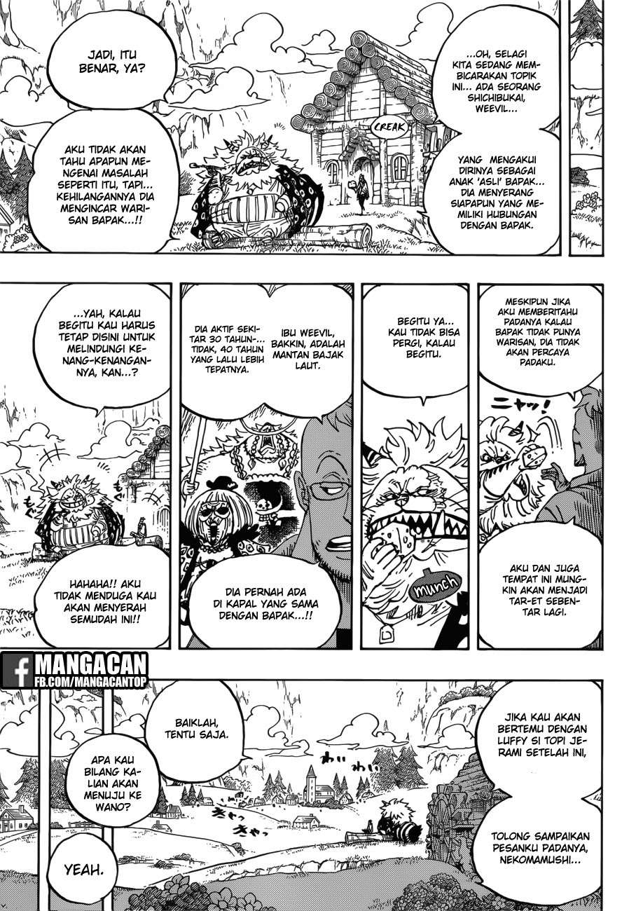 One Piece Chapter 909 Gambar 8