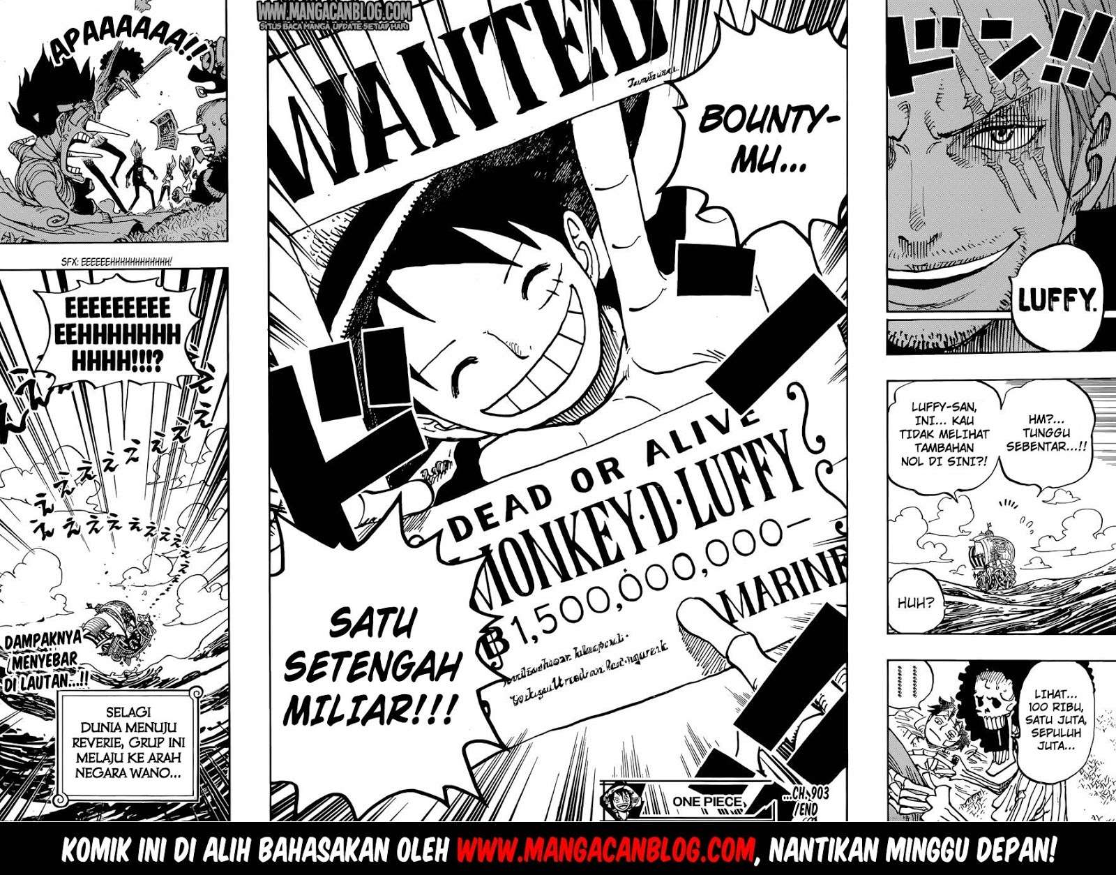 One Piece Chapter 903 Gambar 18