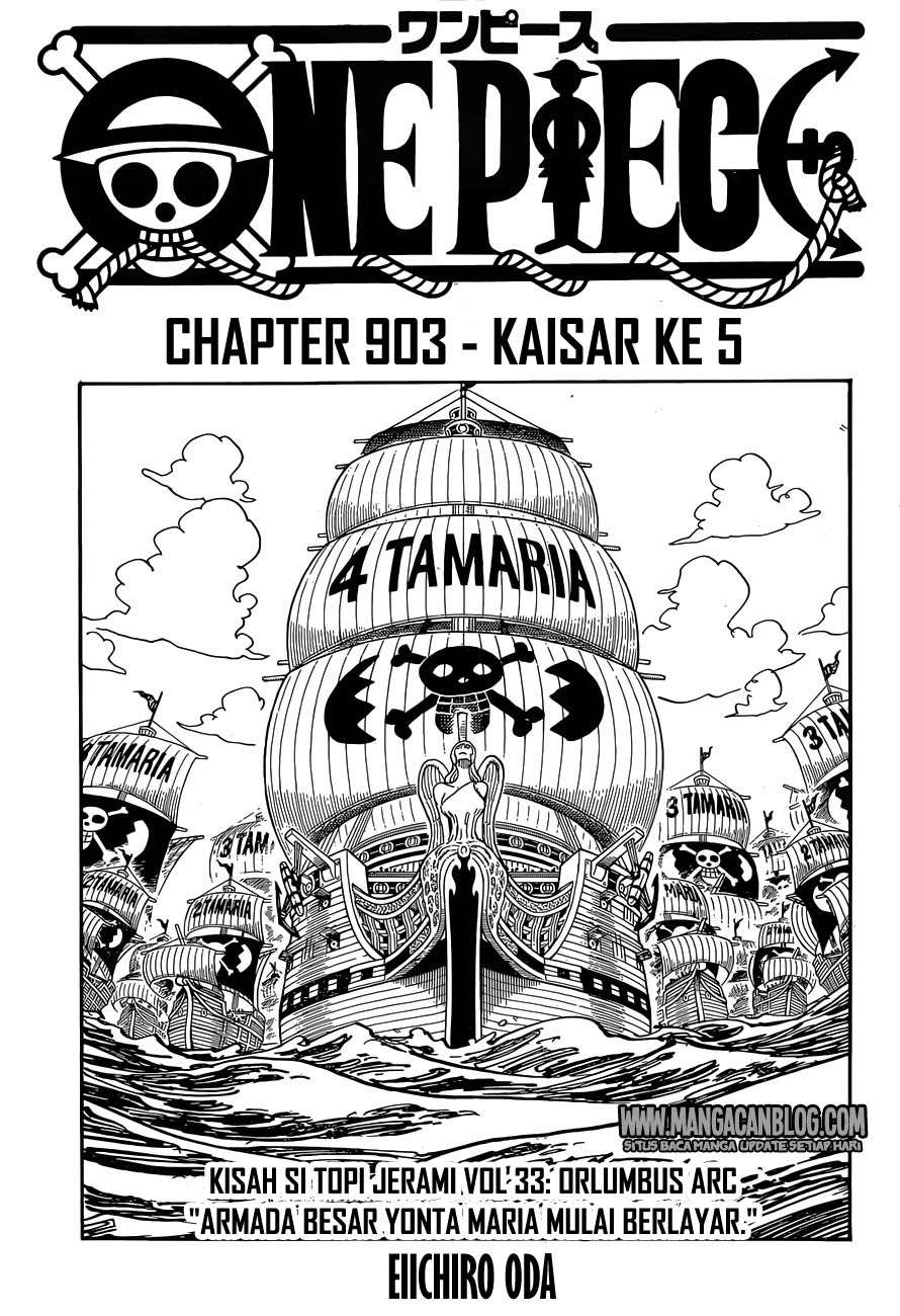 One Piece Chapter 903 Gambar 3