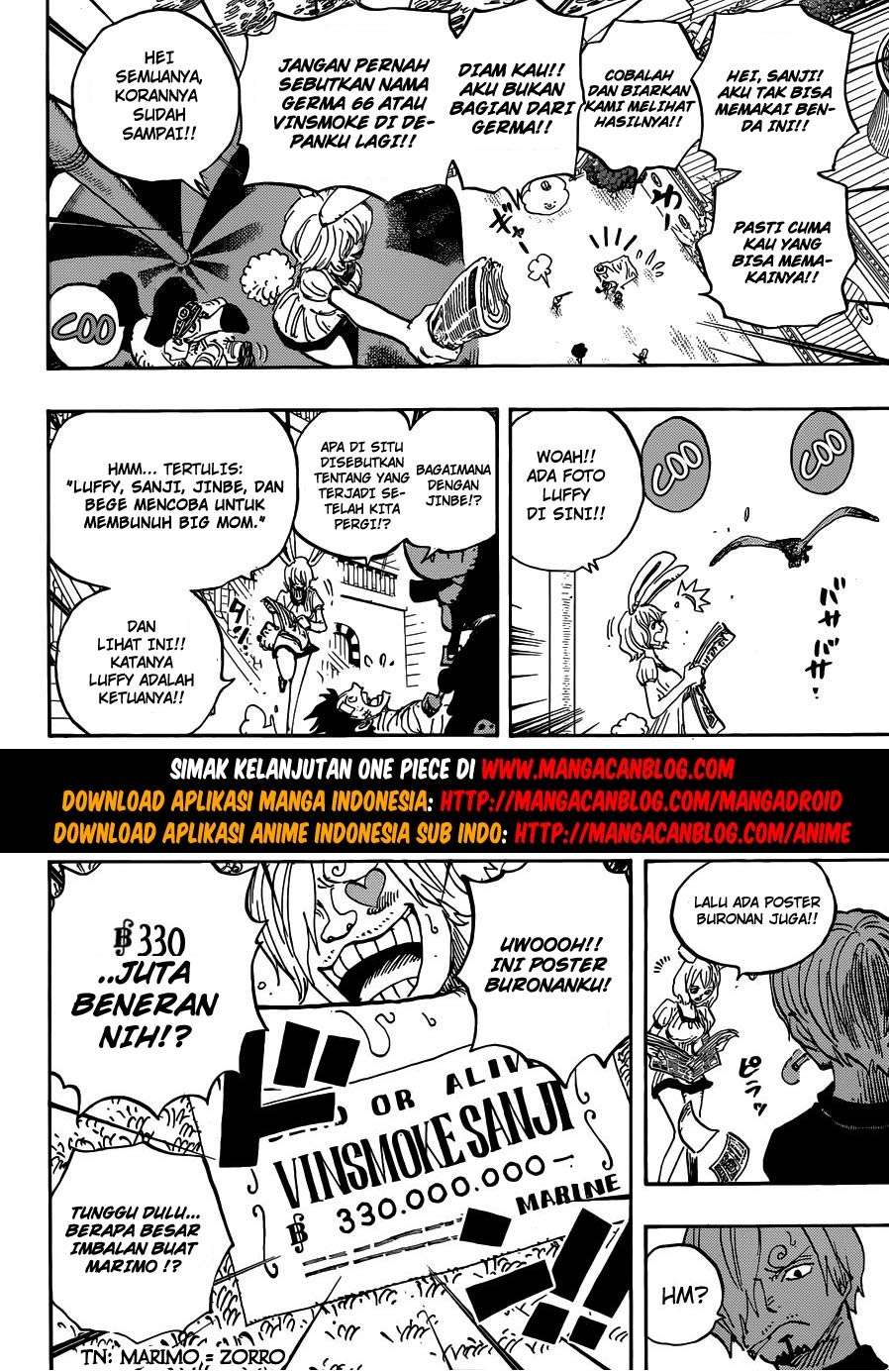 One Piece Chapter 903 Gambar 6