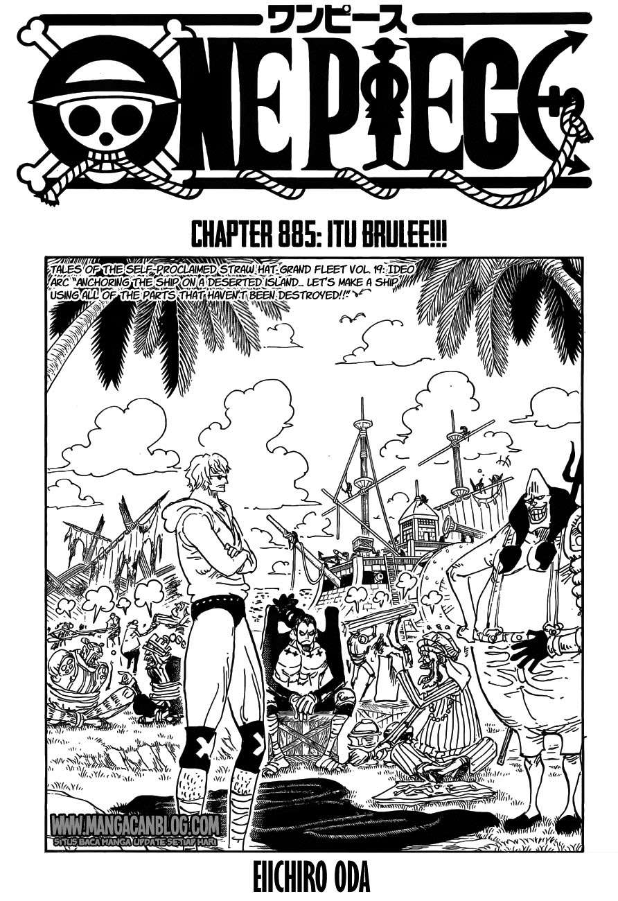 Baca Komik One Piece Chapter 885 Gambar 1