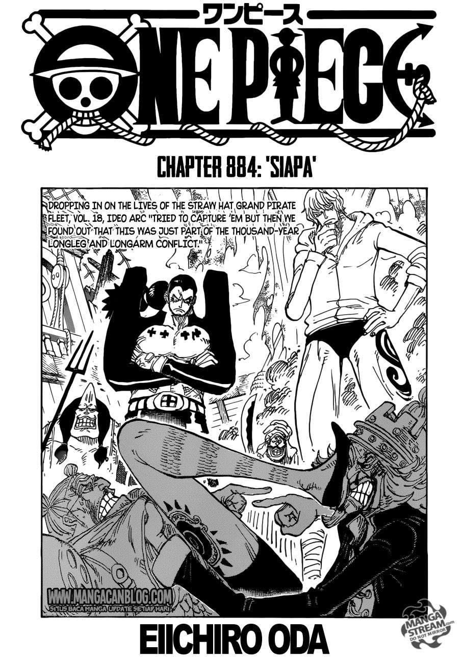 Baca Komik One Piece Chapter 884 Gambar 1