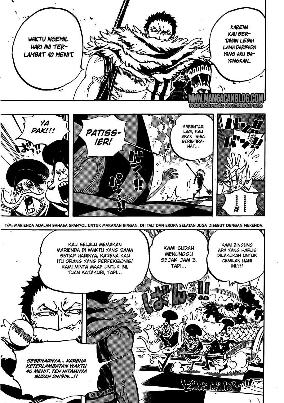 One Piece Chapter 883 Gambar 6