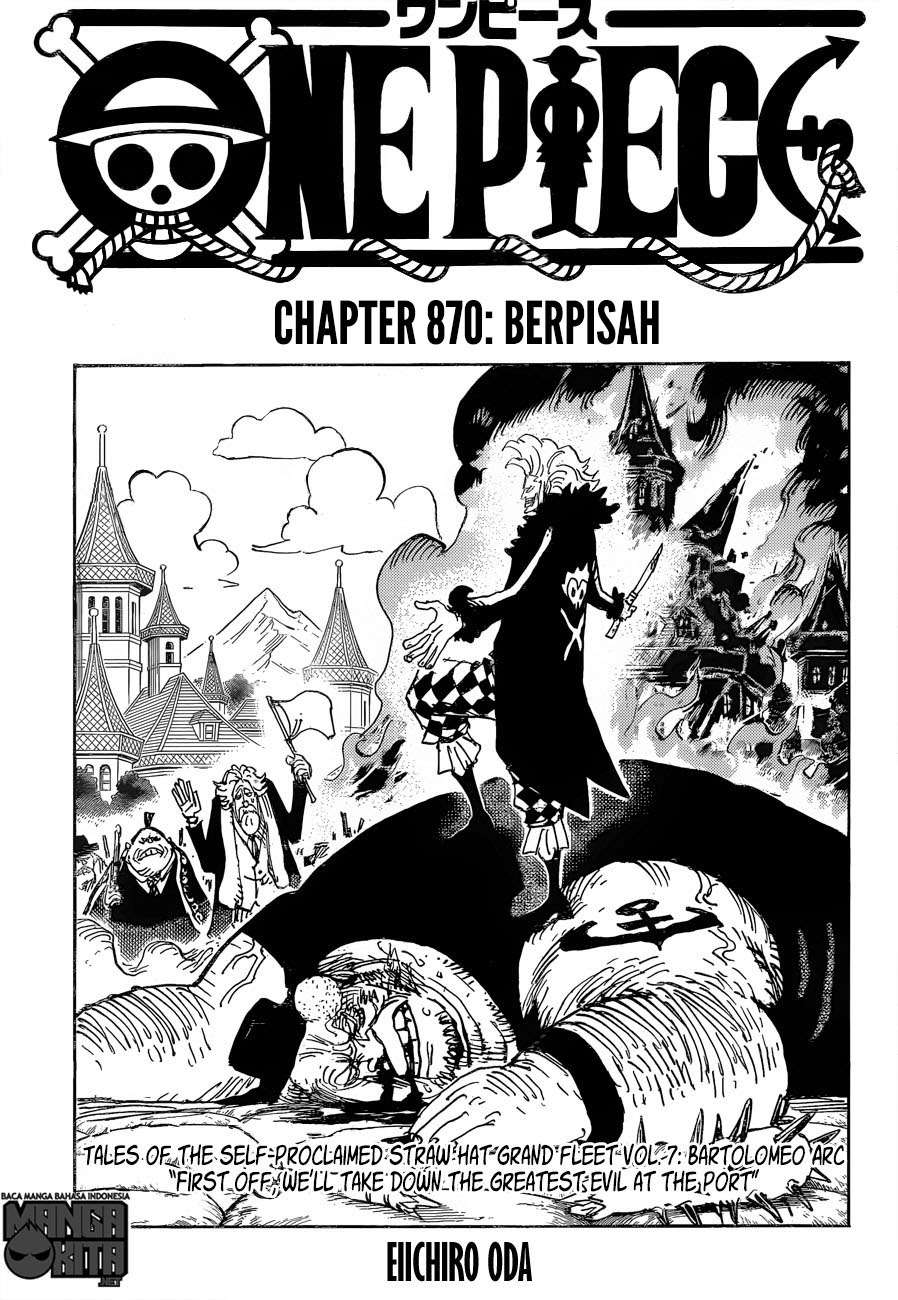 Baca Manga One Piece Chapter 870 Gambar 2