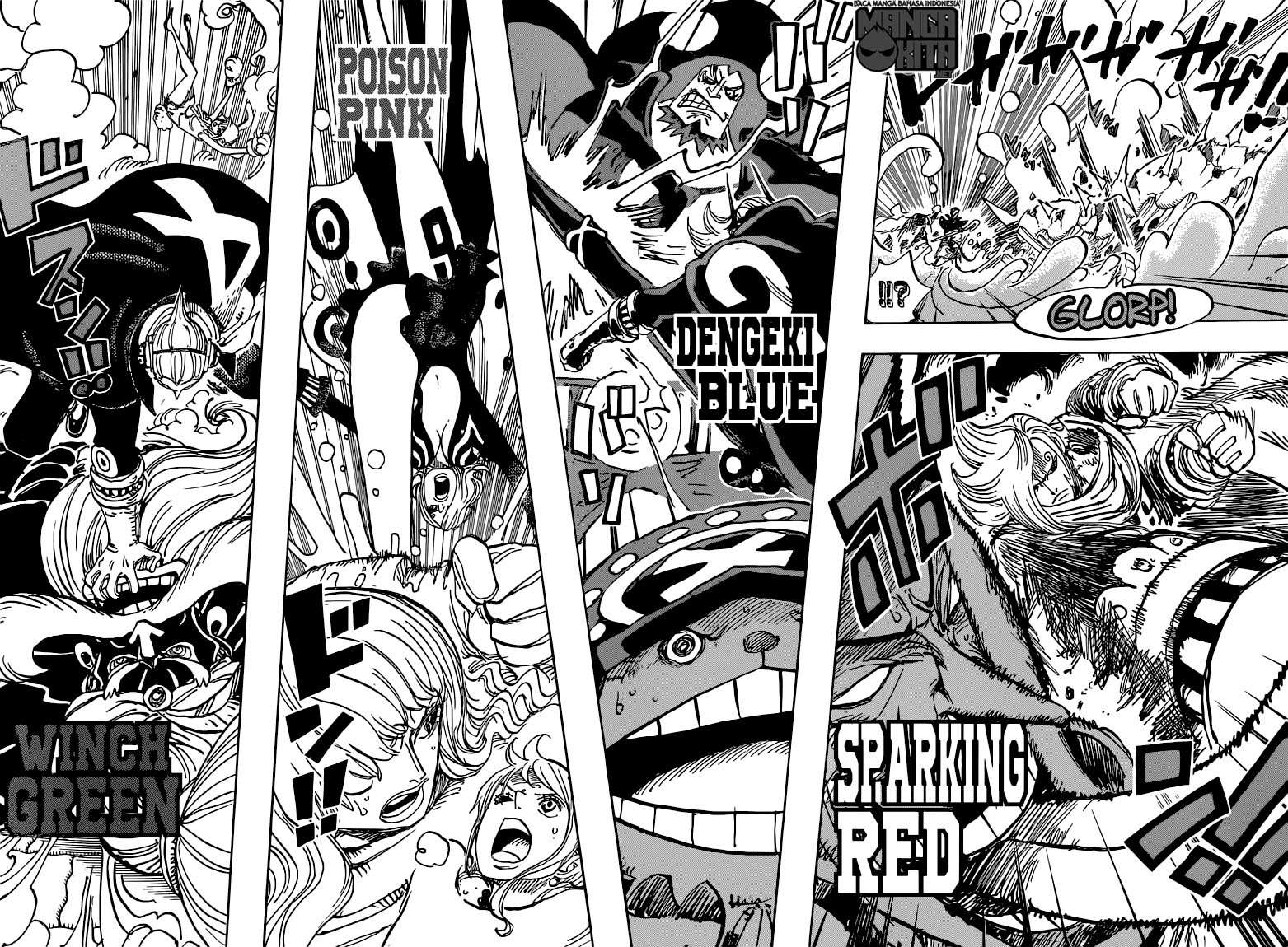 One Piece Chapter 869 Gambar 14