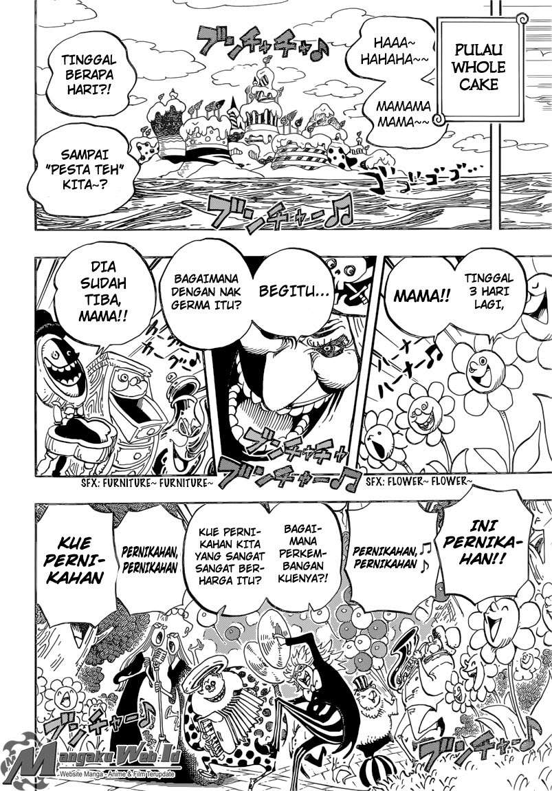 One Piece Chapter 827 Gambar 15