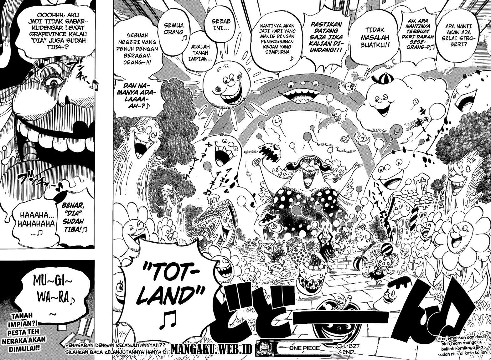 One Piece Chapter 827 Gambar 17