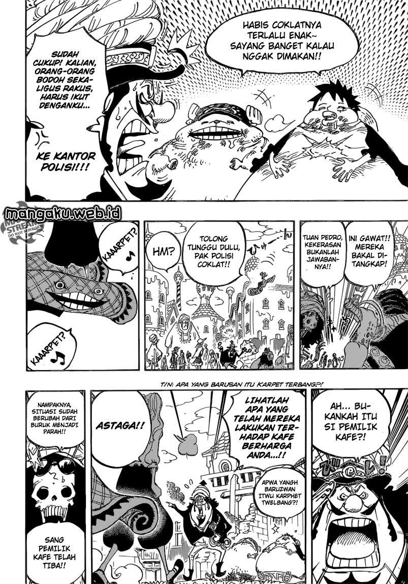 One Piece Chapter 827 Gambar 9