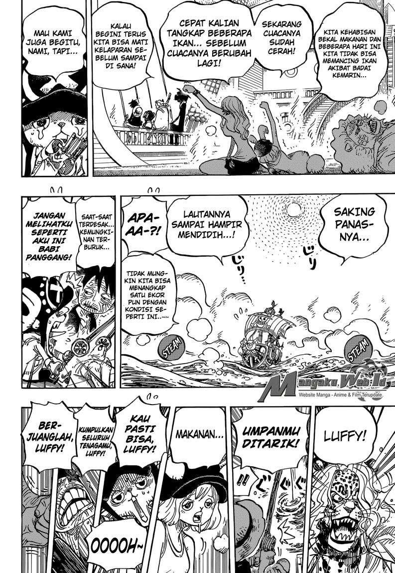 One Piece Chapter 825 Gambar 9