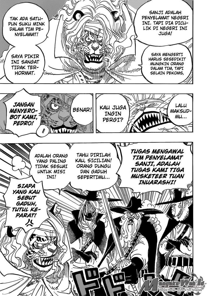 One Piece Chapter 822 Gambar 10