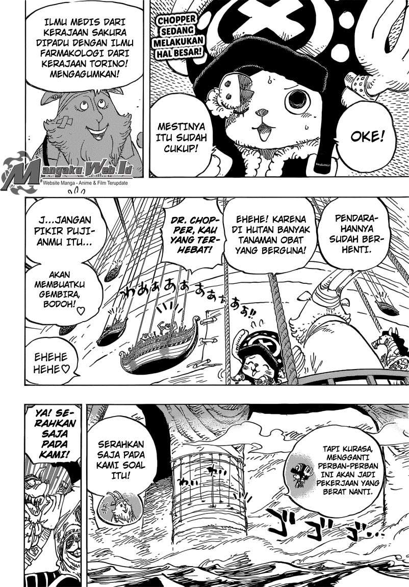 One Piece Chapter 822 Gambar 3