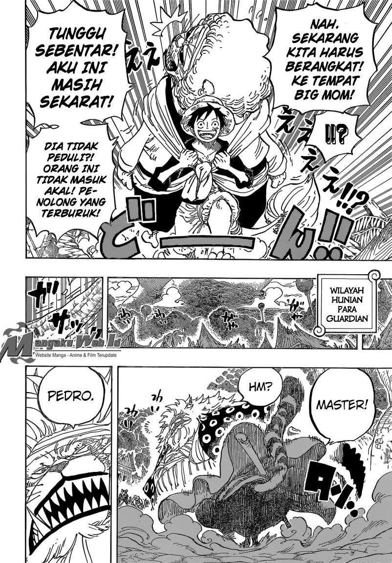 One Piece Chapter 822 Gambar 9