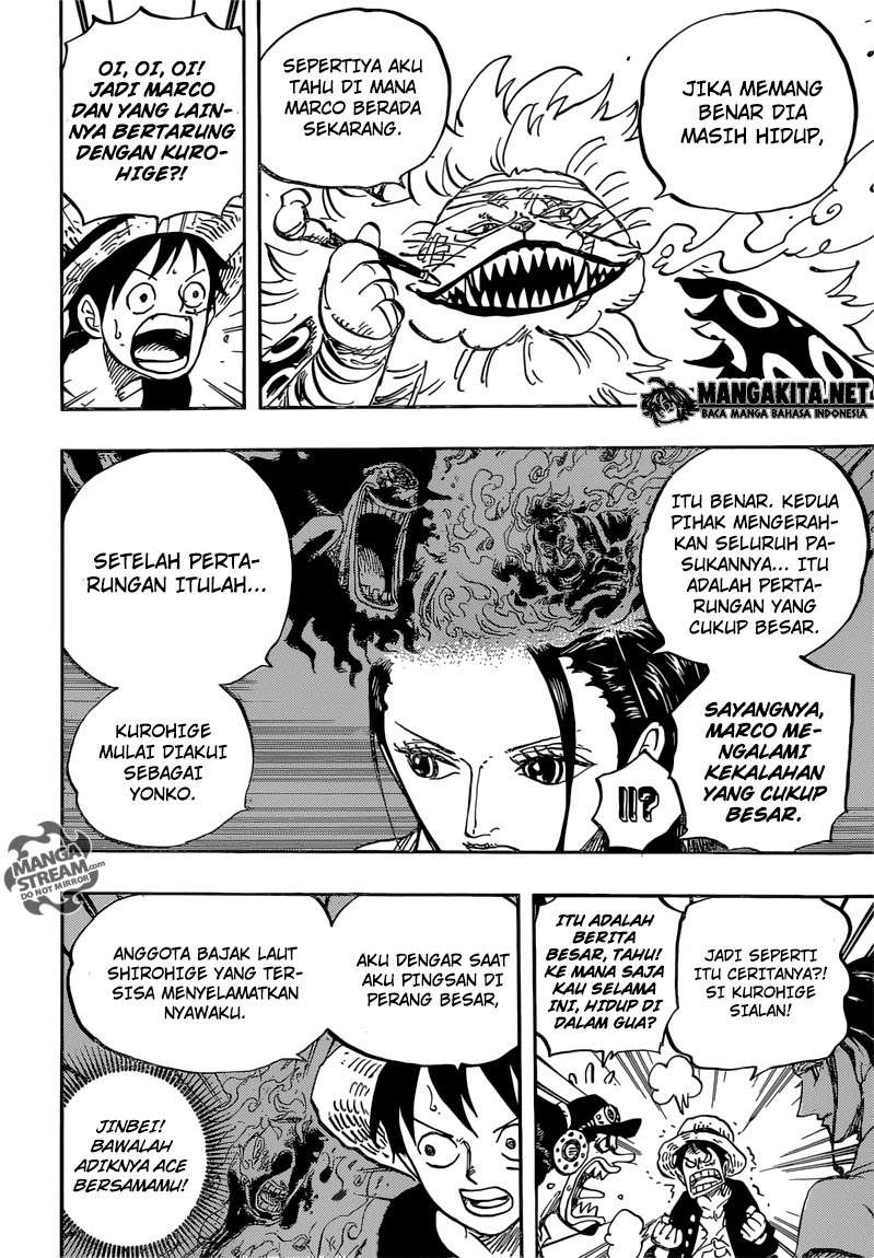 One Piece Chapter 820 Gambar 15