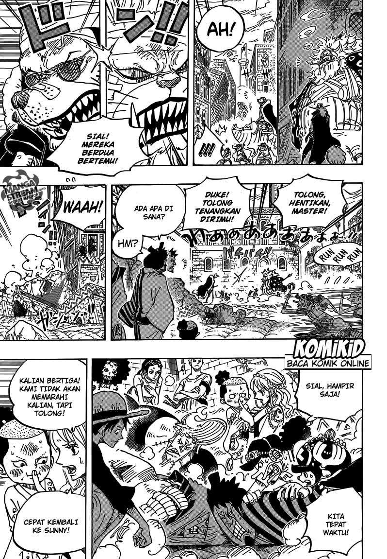 One Piece Chapter 816 Gambar 8