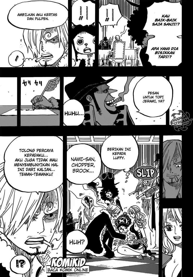 One Piece Chapter 813 Gambar 12