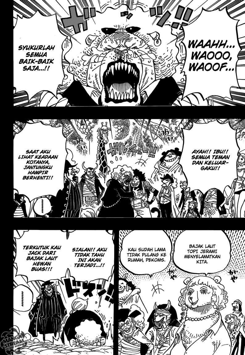 One Piece Chapter 812 Gambar 7