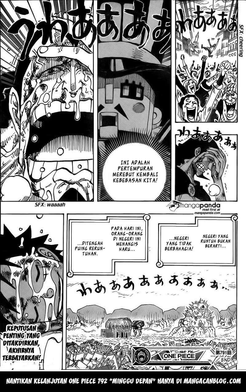 One Piece Chapter 791 Gambar 15