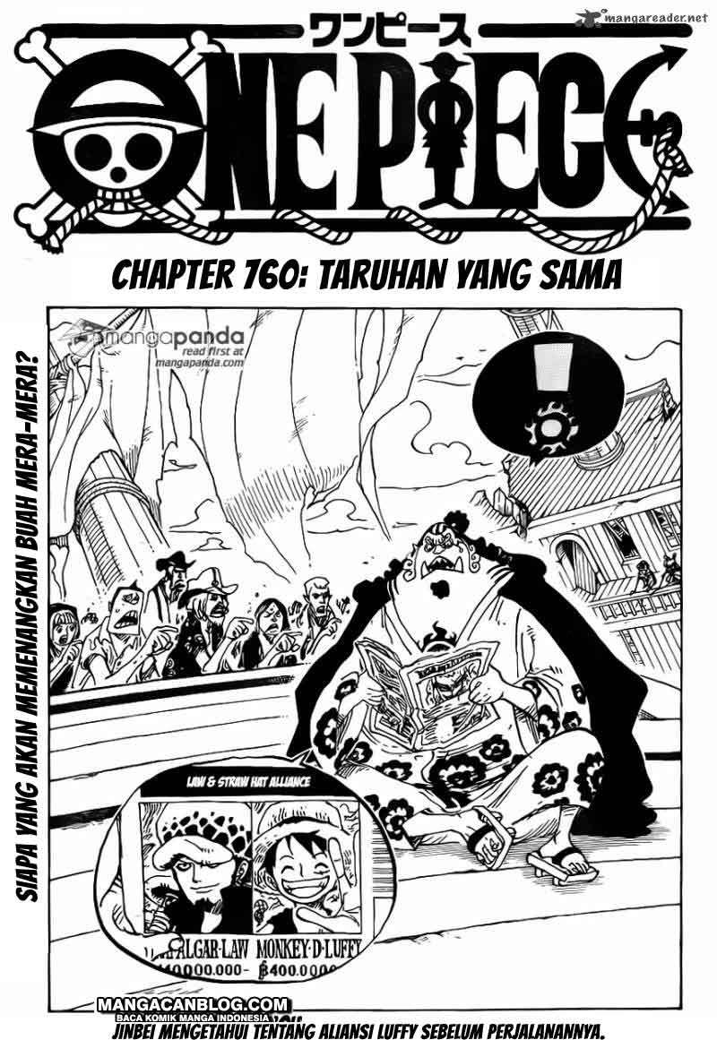 Baca Manga One Piece Chapter 760 Gambar 2