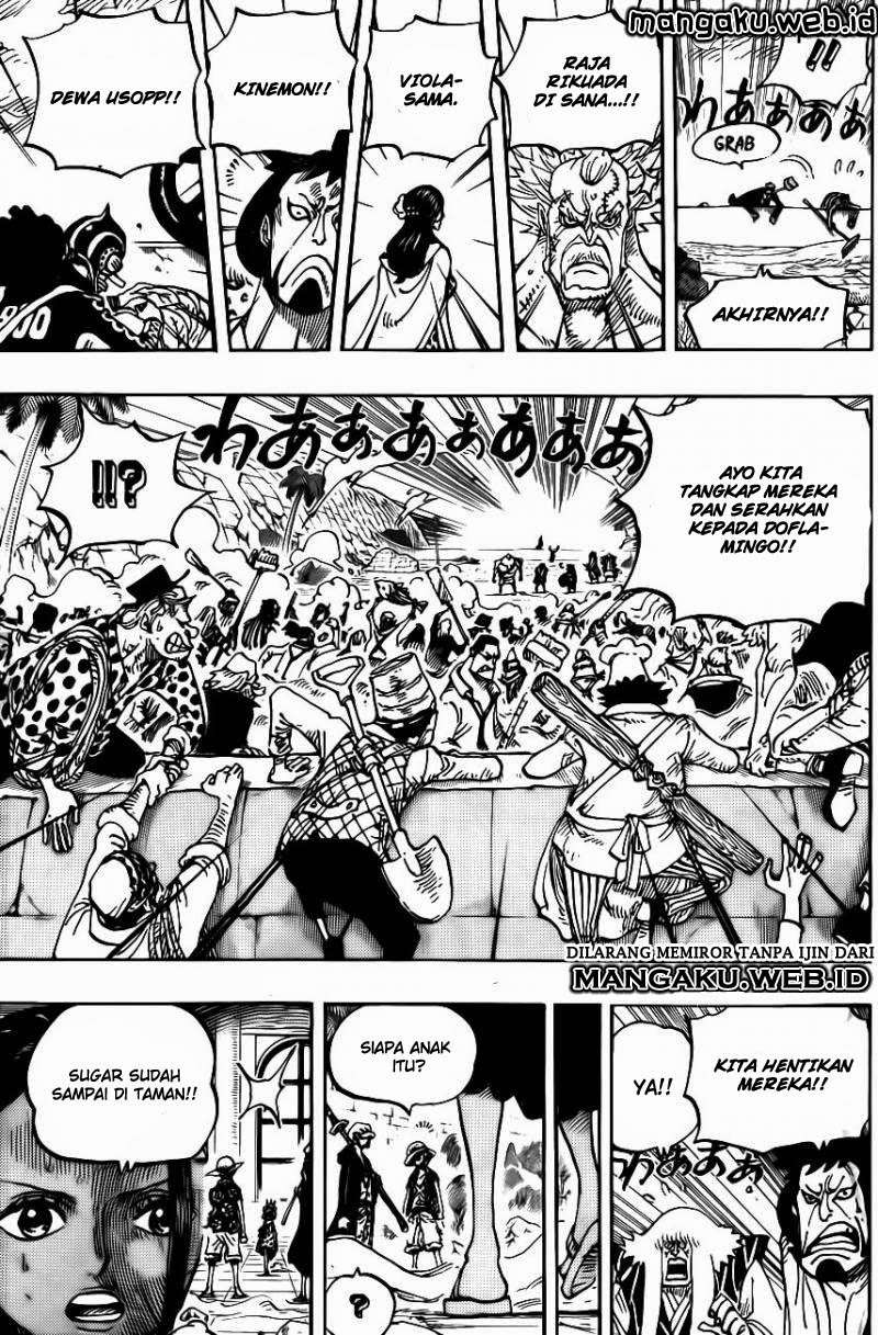 One Piece Chapter 758 Gambar 12