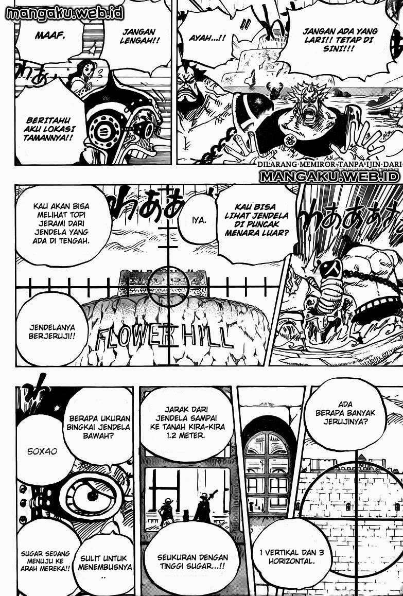 One Piece Chapter 758 Gambar 13