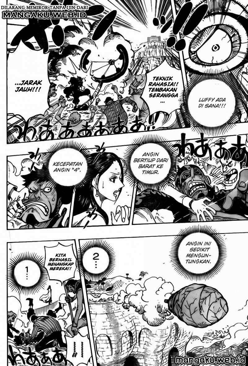 One Piece Chapter 758 Gambar 15