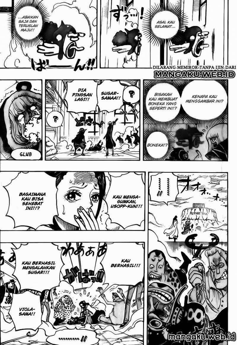 One Piece Chapter 758 Gambar 18