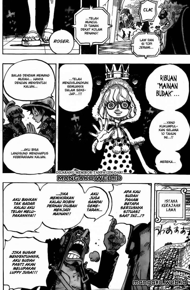 One Piece Chapter 758 Gambar 9