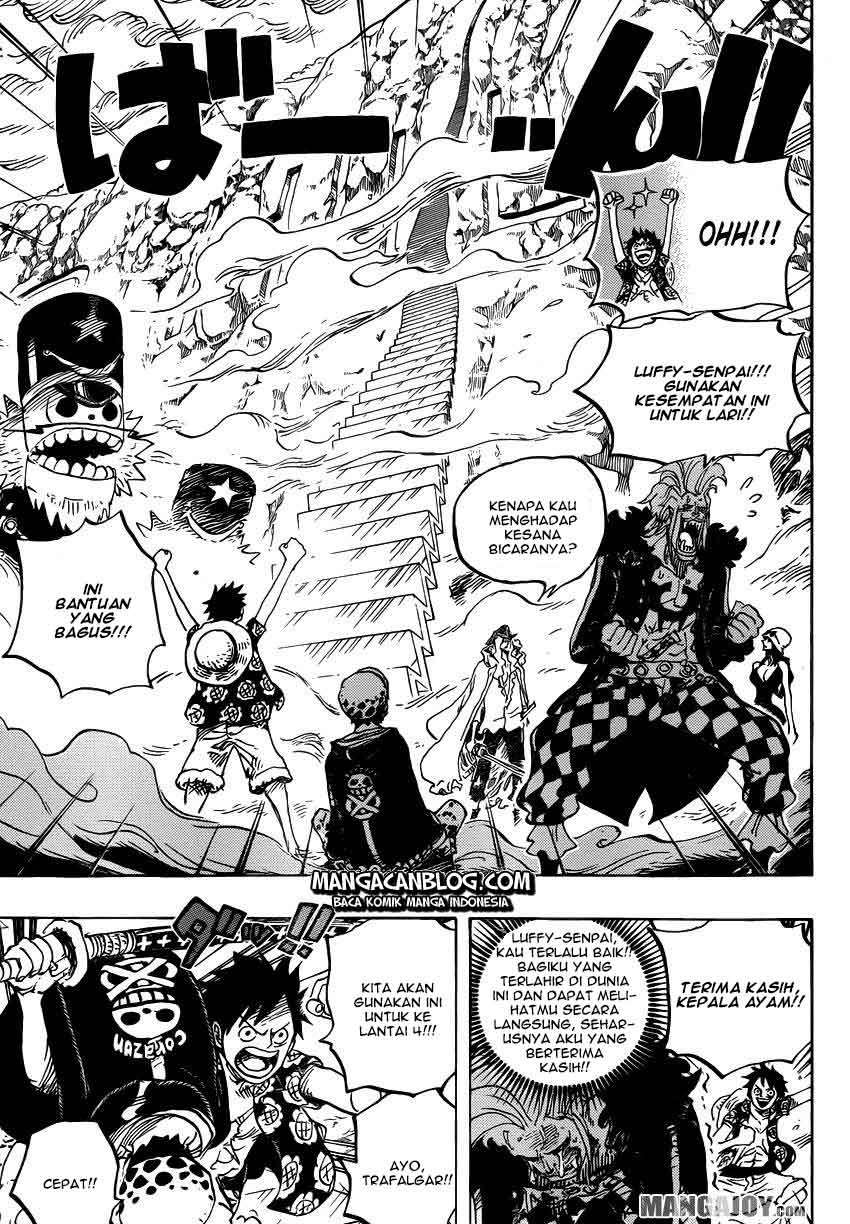 One Piece Chapter 757 Gambar 3