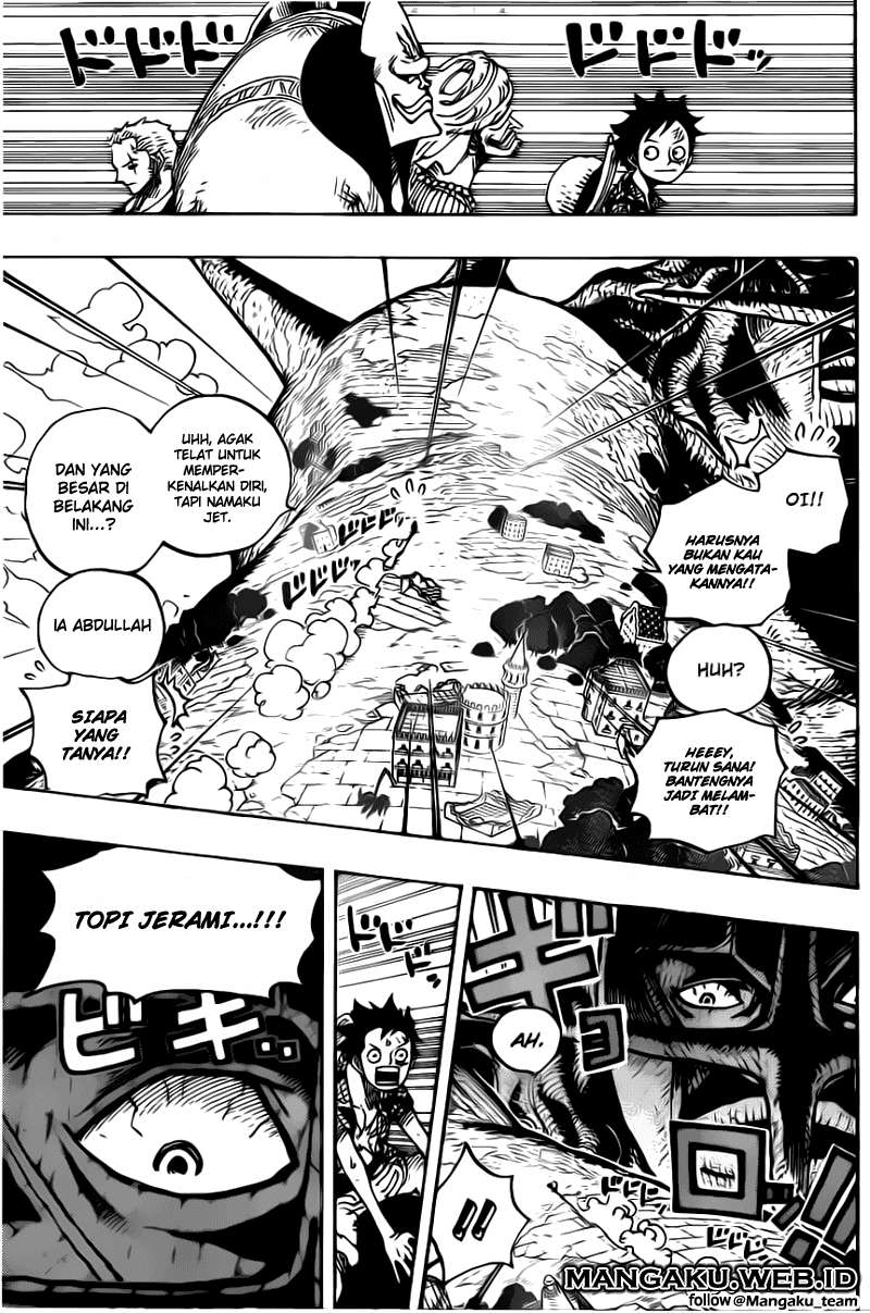 One Piece Chapter 749 Gambar 9