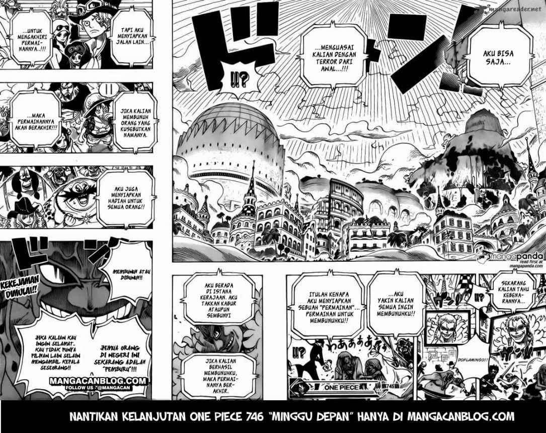 One Piece Chapter 745 Gambar 18