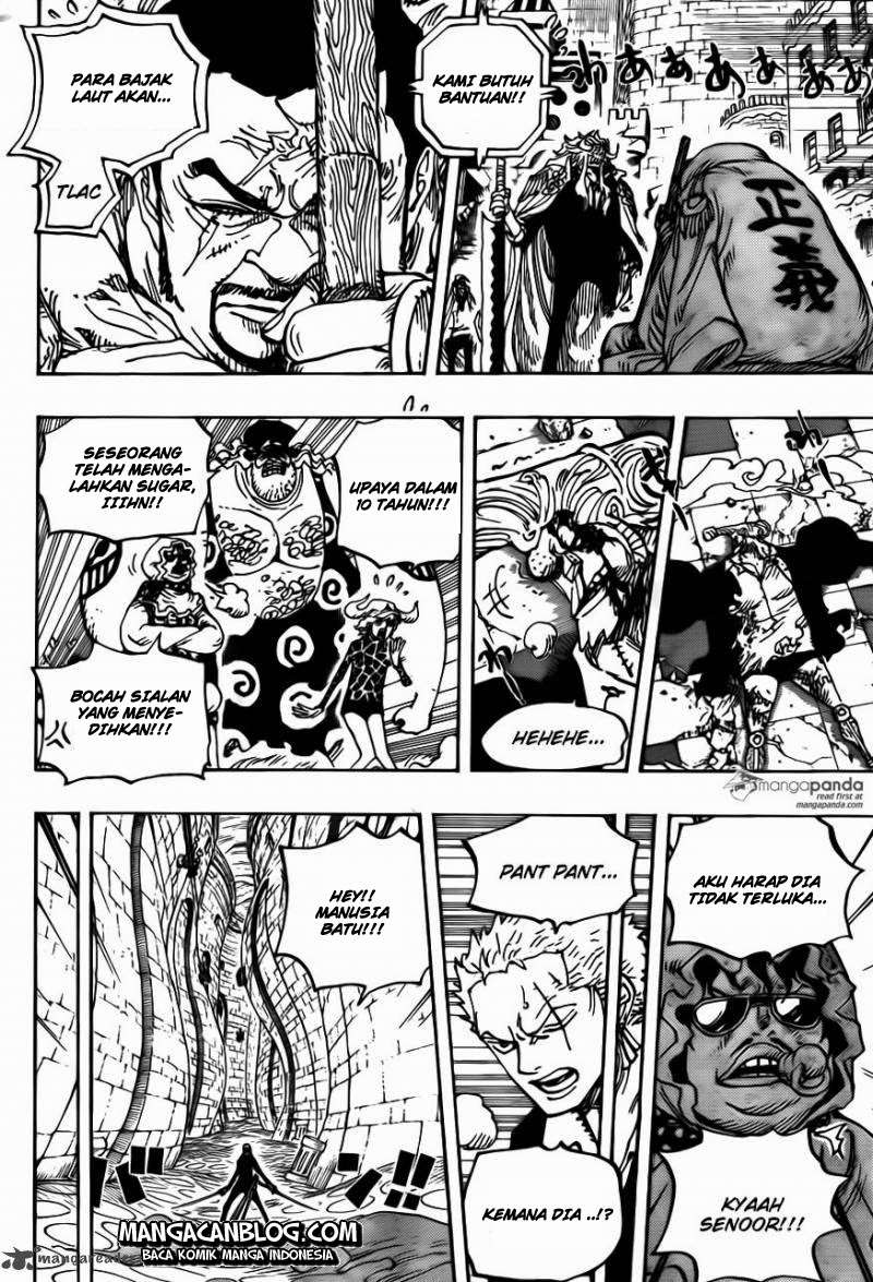 One Piece Chapter 743 Gambar 11