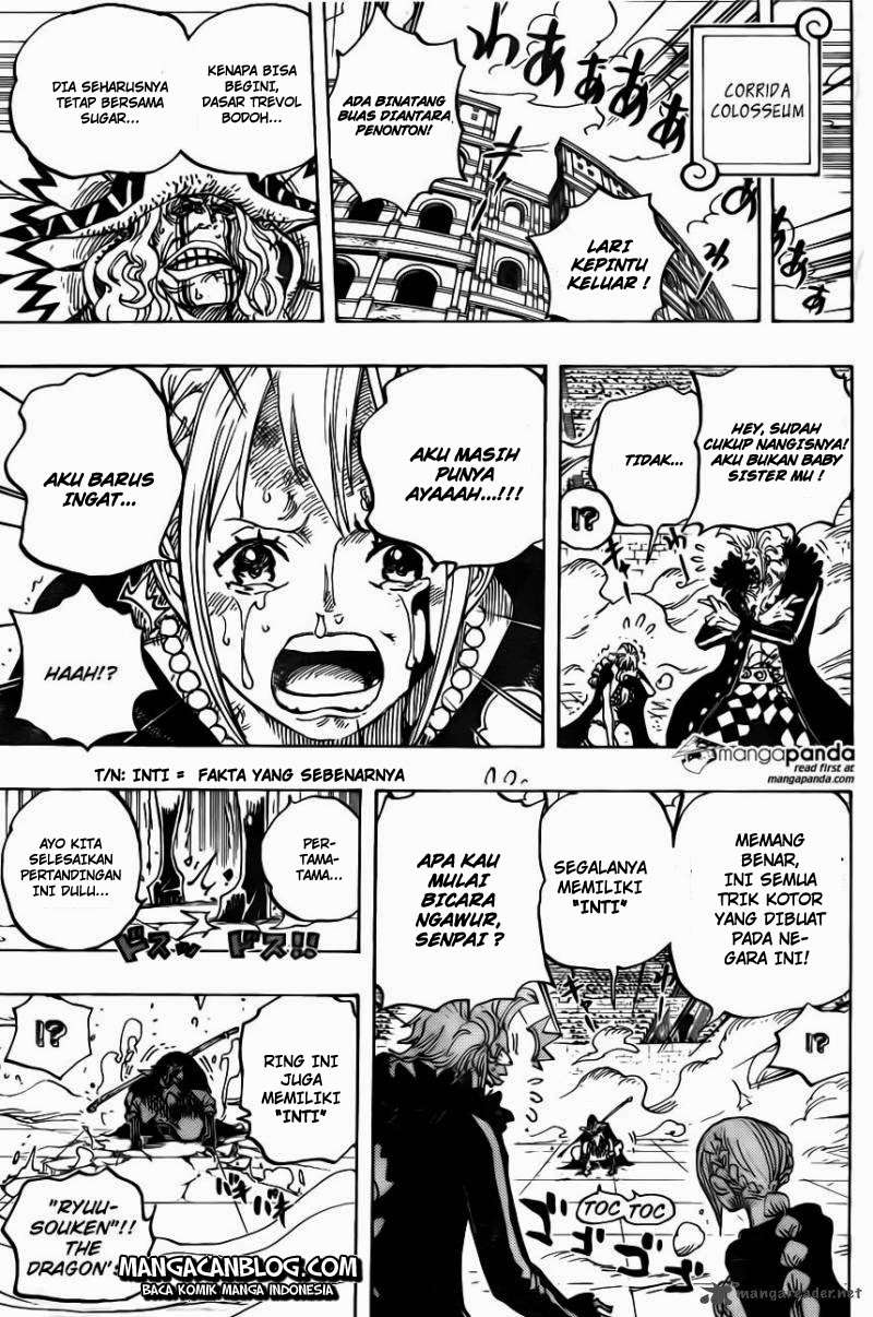 One Piece Chapter 743 Gambar 19